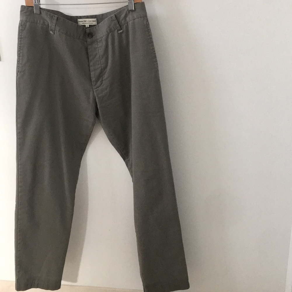 Luck Brand Men’s Flannel Lines Chinos
